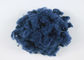 Abrasión reciclada coloreada azules añiles de la fibra de grapa de poliéster - 3D*32M M resistentes