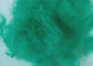 Color verde reciclado 1.5D*51M M de la fibra de grapa de poliéster para no tejido