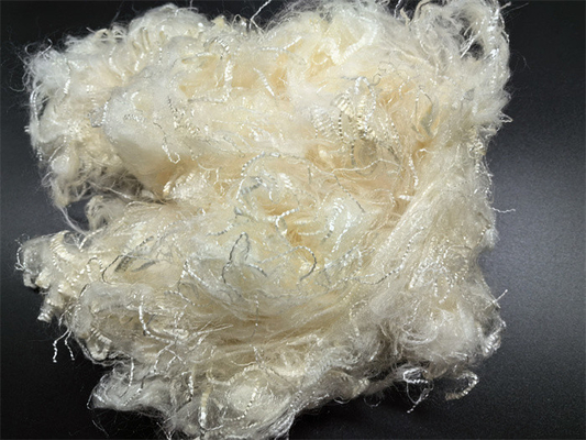 Fibra PPS de polifenileno sulfuro blanco con un 30% de elongación y excelente resistencia a la llama